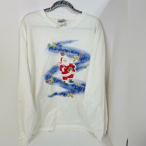 XL Christmas Long Sleeve Tee Shirt